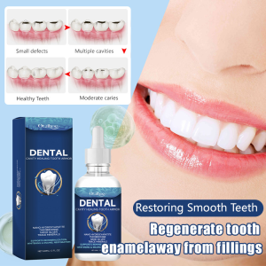 Dental Care Serum Yellow Teeth Care Solution for Gum Care Deep Cleaning of Dirt