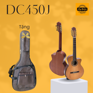 Đàn guitar classic Duy Guitar Store DC450J gỗ hồng đào Bắc Phi full size cần đàn có ty âm thanh tốt giá rẻ vô đối