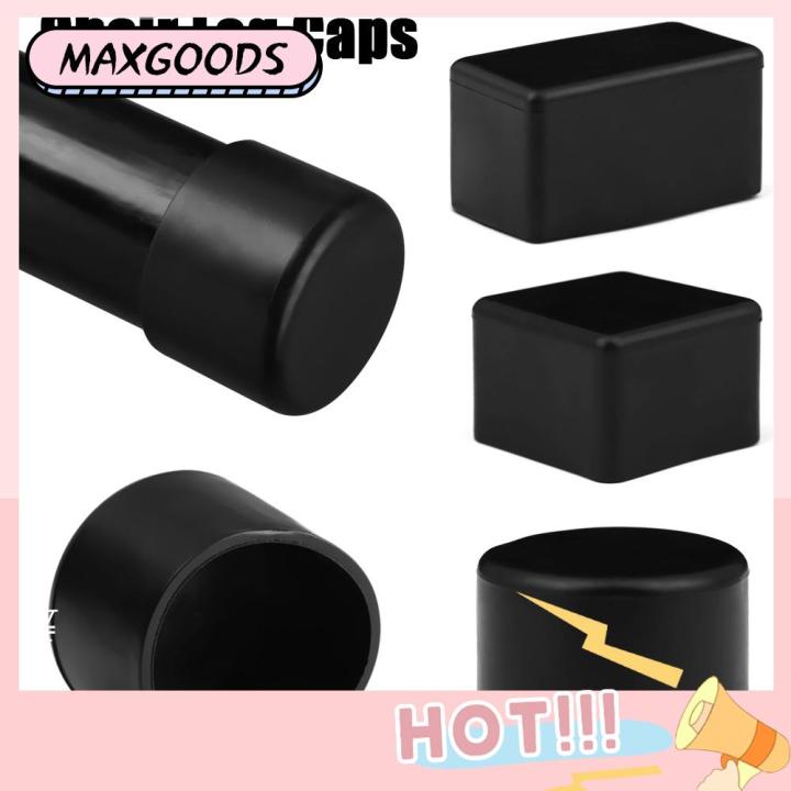 4pcs/set Chair Table Foot Caps Protector Chair Leg Caps Rubber