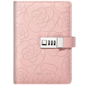 Nhật Ký B6 với máy tính xách tay Khóa mật mã văn phòng Tạp Chí notepad chương trình nghị sự sinh viên kế hoạch viết tay máy tính xách tay