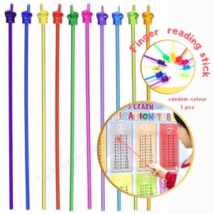 1pcs 指读棒finger reading stick Childrens Learning primary school teaching tools ready stock作业练习latihan activiti Education