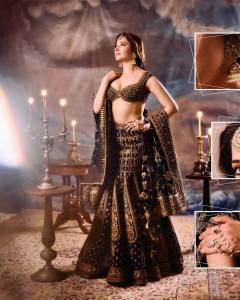 [PRE-ORDER] SEMISTITCHED LEHANGA CHOLI {ETA:2025-12-31}