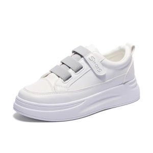 Sneakers M-Sport Wanita Korean Style Terbaru Sepatu Cewek Korea Putih Simple untuk Jalan Jalan Empuk