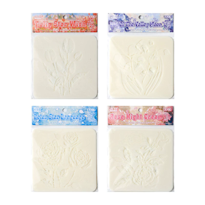 6 Pcs Floral Painting Stencil Hollow Out Flower Stencils Journal Stencils Craft Stencil for Painting on Scrapbook