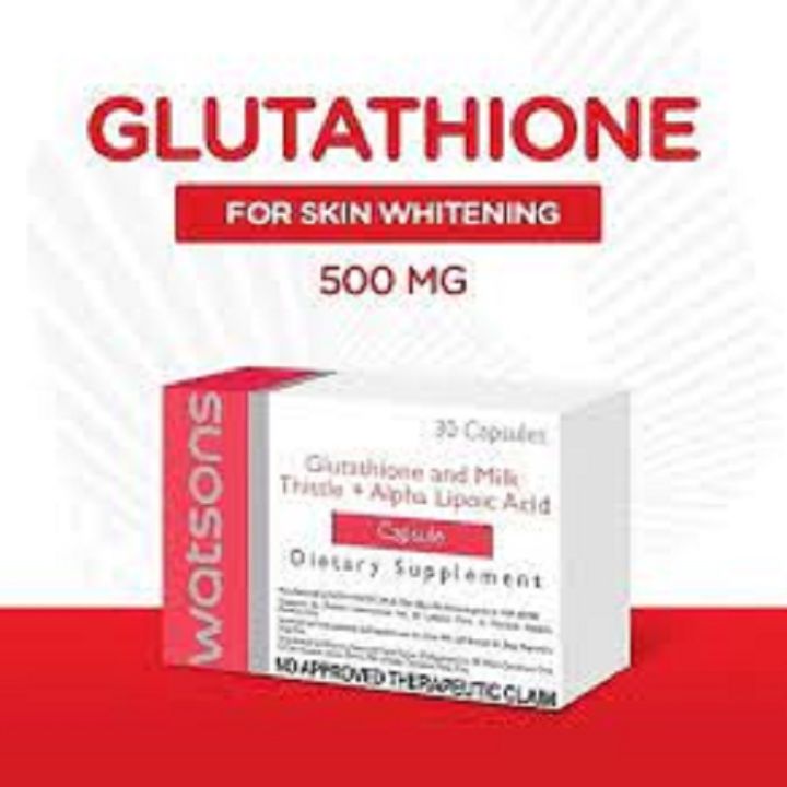 Watsons Glutathione and Milk Thistle + Alpha Lipoic Acid 30 Capsules |  Lazada PH