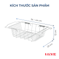 RỔ ÚP CHÉN GÁC BỒN RỬA HiVE NEW INOX 304. 