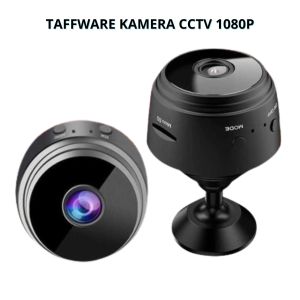 Kamera CCTV Mini Kecil Tersembunyi Wifi Sambung HP Smartphone Jarak Jauh Untuk Rumah Outdoor 1080P