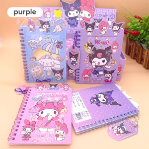 Baby Shine Note Book Ring Quicksand Stiker Karakter Kartun Anak