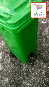 🔥Ready Stock🔥120 Liter Foot Pedal Green Dustbin | Tong Sampah Hijau Besar