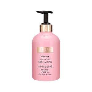 【BUY 1 TAKE 1】LBLS Sakura Niacinamide Body Lotion 500ML Sakura Body Lotion Whitening Lotion Pangangalaga sa Balat Pangangalaga sa Katawan Pampapalusog na Pag-aayos ng Balat Maamo at Kumportable