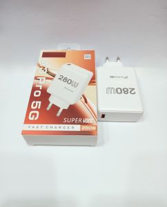 Batok Kepala Casan HP For OPP A3 PRO 5G 280W Fast Charger  Batok Adapter  USB-A Support FastCharging