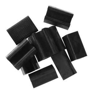 WENSH เอียง รูปตัวยู ฝาท่อ ฟุตเฟอร์นิเจอร์ ตัวป้องกันพื้น ชั้นลอย แผ่นรองขาเก้าอี้ ที่หนีบท่อสตูล แผ่นยางรองหลัง แดมเปอร์