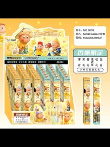 Pen Tulis Twinkle Twinkle Star Blind Box 0.5mm Gel Ink Pen Stationery Student Writing Pen 1PC Gift