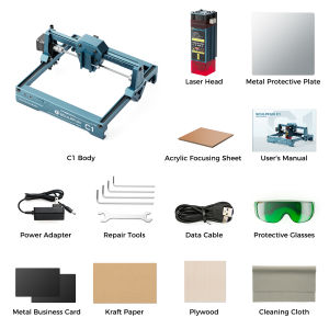 Máy khắc laser mini cầm tay SCULPFUN C1máy khắc và cắt laser 3Wkhắc nhựagỗacrylicdađồ thủ côngv.v.