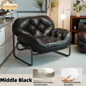 Light luxury single sofa chair lazy sofa chair  living room leisure sofa chair
