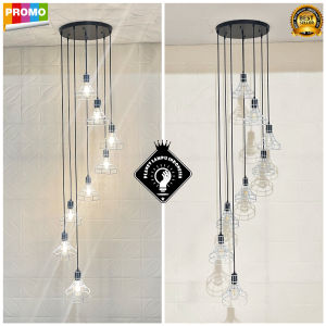 Lampu Gantung Hias Retro Klasik 8 in 1