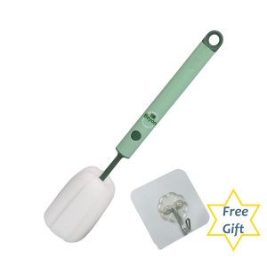 Sponge Brush with Handle for Cups Bottles Baby Bottles Feeding Bottles
