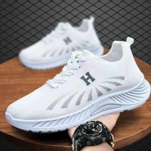 LKShoes สินค้าใหม่ รุ่นแนะนำ 🦄 รองเท้าผ้าใบแฟชั่น รองเท้าผ้าใบเท่ห์ๆ แต่งดีเทลด้านข้างสุดจ๊าบ มีอักษรตัว H ไม่เหมือนใคร ใส่แล้วเกาหลีสุดๆ 😎