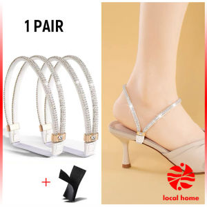 Thaihome 1 คู่ สายรัดรองเท้า รองเท้าส้นสูง สายรัดข้อเท้า ป้องกันหลุดส้น แก้รองเท้าหลวม หลุดง่าย High heels straps