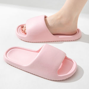 WomenS Thick-Soled Summer Outdoor Slippers Soft-Soled Lightweight Suitable For Home Use For Couples Indoor Bathing Simple And Casual Slippers For Men