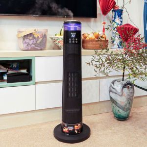 Máy sưởi gốm kiêm bù ẩm Ceramic GUME Hàn Quốc GM-S2558 điều khiển bằng giọng nói bảo hành 12 tháng