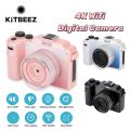 【KiTBEEZ KP-3】4K Wifi Digital Camera 18X Zoom HD Shooting Micro Single Camera DSLR Retro Camera 56MP for Beginner Photography 相机. 