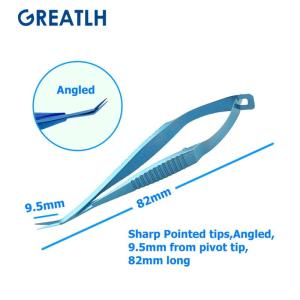 8.2cm Ophthalmic Venus Scissors ophthalmic Forceps Straight/Curved/Angle Scissors Micro Scissors Ophthalmic eye Instruments