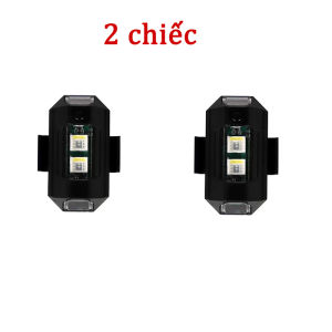 2 Mục /4 Mục Đèn Cảnh Báo7 màu Đèn Cảnh Báo Nhấp Nháy Cho Xe Máy Đèn LED Tín Hiệu Rẽ Điều Chỉnh Nhiều Chế Độ Sạc USB