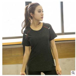 🇲🇾STOCK KL Women FELLO Plus Size Slim Fit T-Shirt Cool Ice Sportwear Fitness Gym Yoga Stretch Summer Running Top Sport Shirt