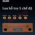 Loa karaoke bluetooth SORDA Vali sách tay SD-2109 cao cấp tích hợp 2 micro không dây hỗ trợ Bluetooth V5.0. 