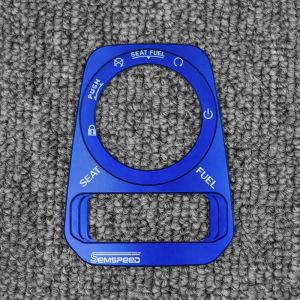SEMSPEED Motorcycle CNC Door Switch Key Ignition Electric Button Cover For Honda ADV350 ADV 350 2022-2025