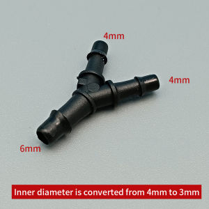 20pcs/pack Y/T Shape 3-Way Ink Tube Connector Hose Joint Tube Ink Hose Connector Connecting Pipe