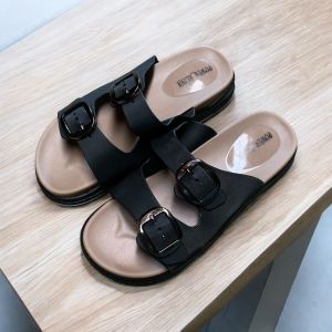 Sandal Jelly Wanita Terbaru/ Sendal Gesper Ban Karet Cewek Kekinian/ Alina 2302-S2 Jelly Import