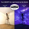 Onforu 2 Pack 60W LED Black Lights, Blacklight Flood Light with Plug, IP66 Waterproof Black Lights for Dance Party, Glow in The Dark, Halloween Lights, Body Paint, Fluorescent Poster, Neon Glow. 