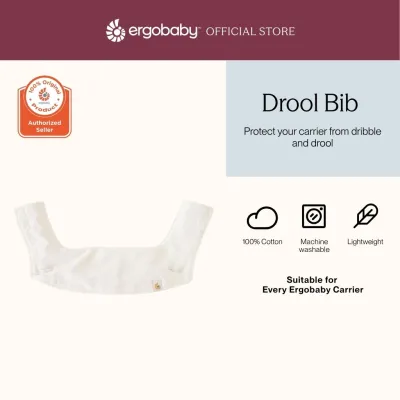 Ergobaby 360 Teething Pad & Bib - Natural