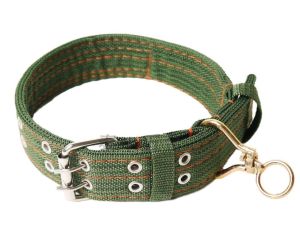 dây vòng đai cổ chó cỡ lớn hàng dày dặn có khoá hợp kim chống xoắn và mặt phản quang 4 size