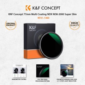 KNF Concept Filter Multi Coating ND8-2000 Super Slim Filter K&F