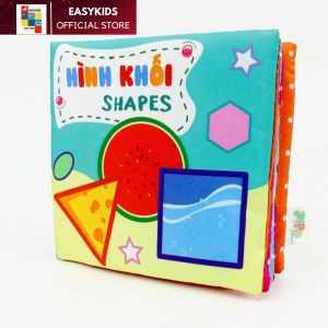 Sách vải giáo dục sớm chủ đề Hình khối