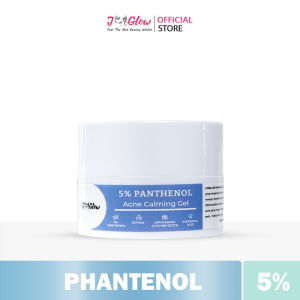 Jglow - acne calming gel panthenol 5% untuk perawatan kulit sensitif dan iritasi membantu mengatasi jerawat juga membantu melembabkan