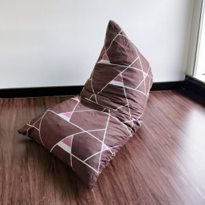 Beanbag Big Motif Minimalis Ukuran L Plus isi Siap Pakai