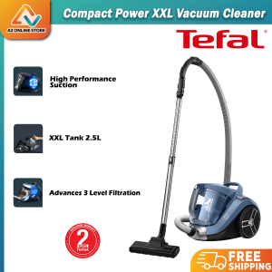 [NEW] Tefal Compact Power XXL Canister Vacuum Cleaner Cyclonic Bagless Vacuum Cleaner TW4B71 Vakum