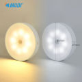 MODI ไฟเซ็นเซอร์  แสงขาว/3แสง 0.5W 300mAh เปิดปิดอัตโนมัติ ตรวจจับความเคลื่อนไหว หลอดไฟสำหรับทางเดินบ้าน LED ไฟกลางคืน ไฟติดผนังไร้สาย. 