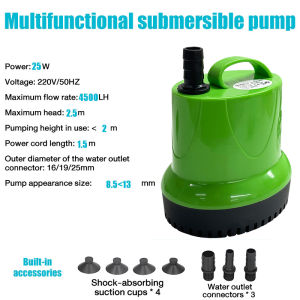 Submersible Aquarium Water Pump Cycle Filter Fish Tank Powerhead Fountain Pond Hydroponic