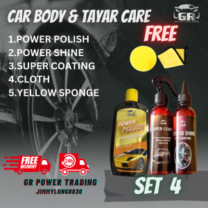 GR（SET 4)Set Penjagaan Kereta Premium