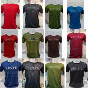 Paket Hemat 4 Pcs Kaos Bm Ori Sablon Timbul Flocking Hdc Size S M L Xl Dan Xxl Termurah Terbaru