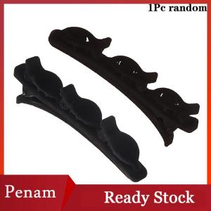 [PAM] Flocked Bangs Hair Clip Headwear Women Cute Barrettes Hairgrip Braided Hairpins Hair Accessories