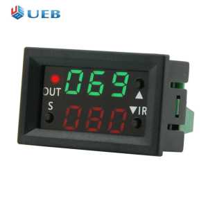 DC 12V chu kỳ quản lý thời gian chuyển đổi hiển thị thời gian kép 20A thời gian kỹ thuật số mô-đun Rơle 0.56 phụ kiện inch 0-999 giây phút giờ