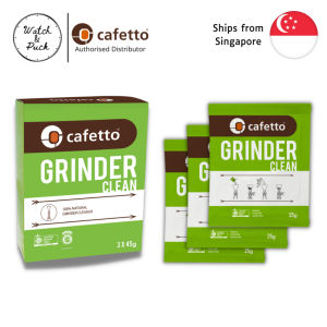Cafetto Grinder Clean Box Set 3 Sachet 25g Improve flavour of coffee Solution for a Clean and Flawless Grind