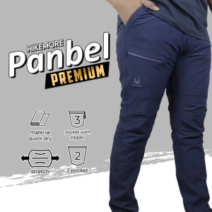 BISA COD / BAYAR DI TEMPAT !! Celana Panjang Pria Wanita Travelling Hikemore Panbel Premium Outdoor Quickdry Terbaru