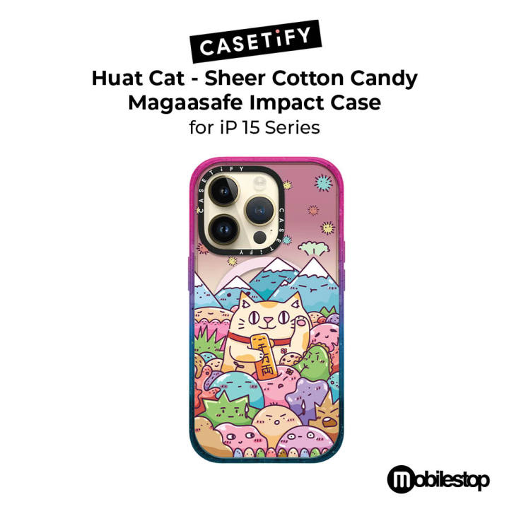 CASETiFY iphone15pro cute cat ケース CASETiFY iphone15pro cute cat ケース CASETiFY Magsafe Impact Case